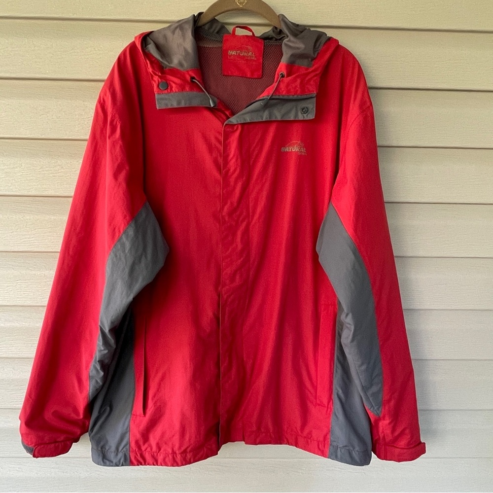 Natural Gear Men's Hooded Jacket Size Large